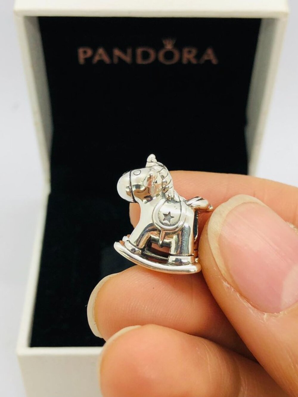 ✨✨Pandora unicorn Rockin horse charm